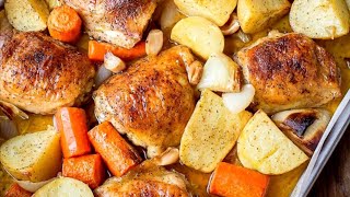 Курица с овощами в духовке - КАК ЖЕ ВКУСНО