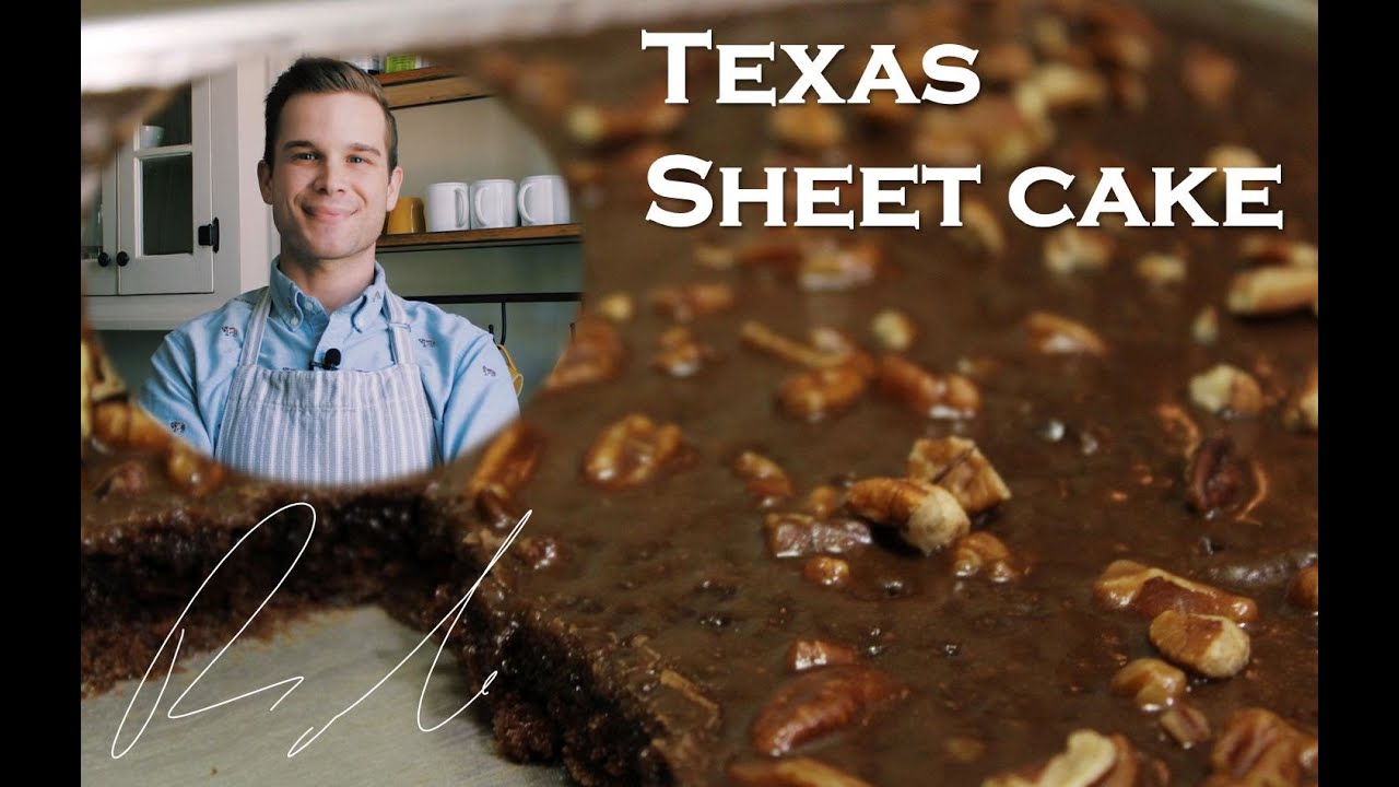 Grandma's Texas Sheet Cake - The Country Cook