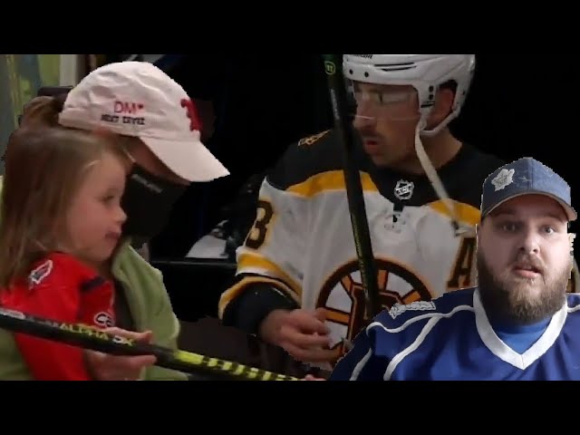 Love This Game: Brad Marchand and his young daughter shared a cute moment  through the glass - NHL Trade Rumors 