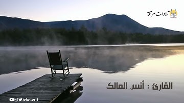 وآخرون اعترفوا بذنوبهم خلطوا عملا صالحا وآخر سيئا    تلاوة خاشعة للقارئ أنس المالك
