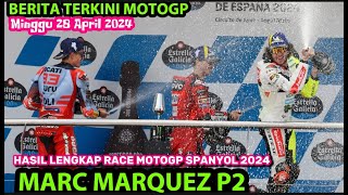 NGERI💥MARC MARQUEZ MENGGILA DI RACE MOTOGP SPANYOL💥MOTOGP SPANYOL 2024