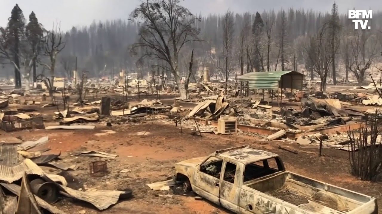 En Californie, le village de Greenville entièrement détruit par le