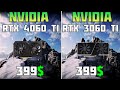 RTX 3060 Ti vs RTX 4060 Ti - 10 Games Test