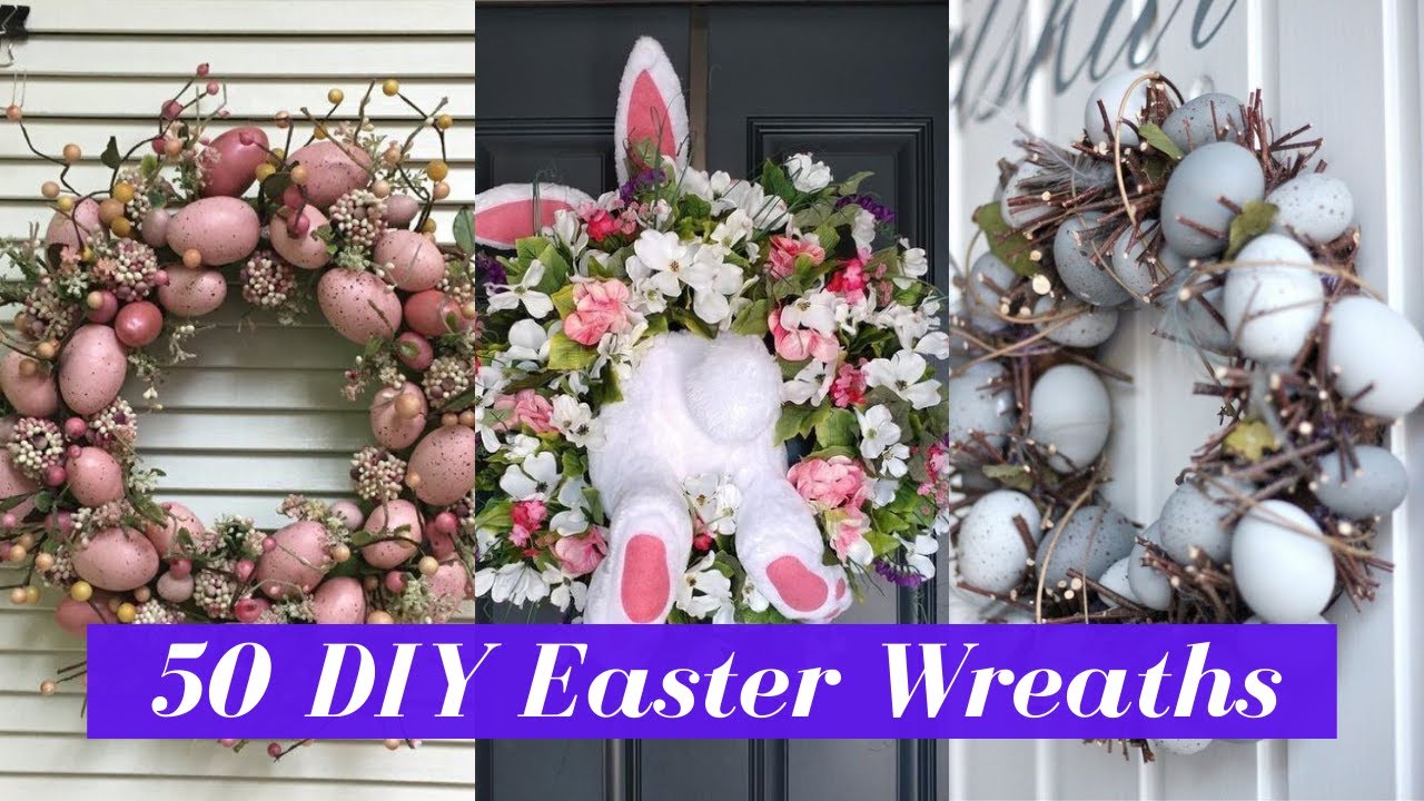 Creating a DIY Easter Wreath on a Budget