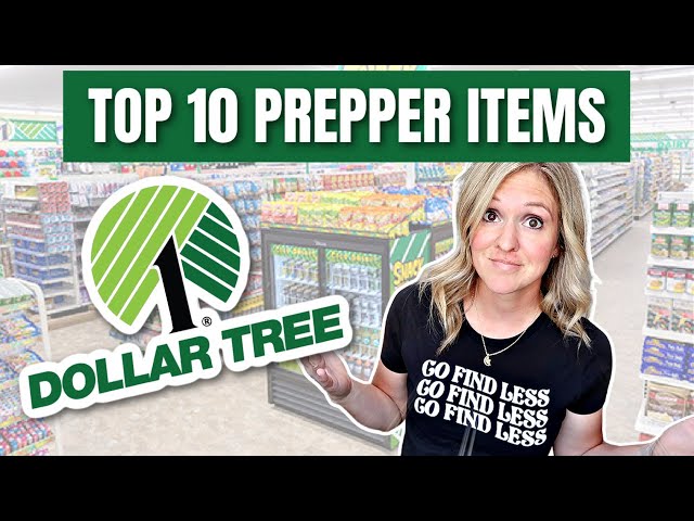 Prepping Items to Buy at the Dollar Store - the Imperfectly Happy home