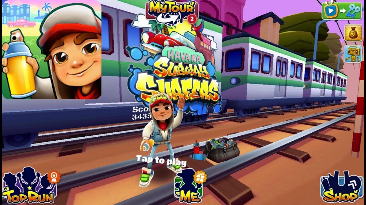 Subway Surfers World Tour HAVANA 2018*YUTINA'S UFO*Gameplay make for Kid#3  