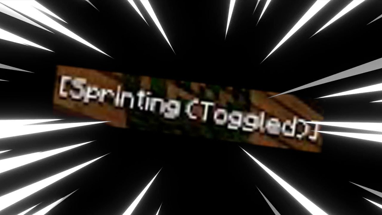 It S A Lie You Can Toggle Sprint In Minecraft 1 8 9 Youtube