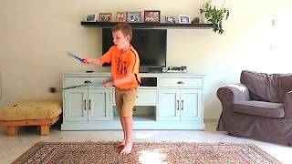 How To Do A Helicopter With Flower Sticks