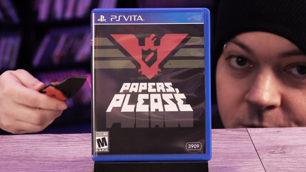 Papers Please, PS Vita, Brand New, Sealed; Limited Run Games #224 - mint