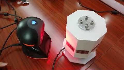 2D barcode scanner testing video