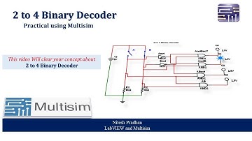 2 to 4 Binary Decoder