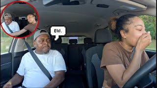 SCRATCHING SNEEZING AND COUGHING THEN DIGGING MY BARE HANDS IN MY UNCLES FOOD *HILARIOUS* 🤣