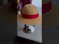 🌟🍃🎭 Become the Pirate King: Luffy's Straw Hat (Bike Helmet!) 🏴☠️🚲 #onepiece #luffyonepiece #onepiec