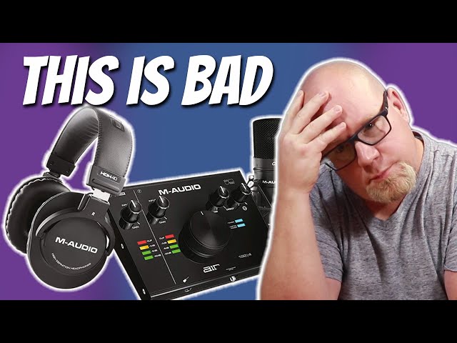 Should You Buy The M-Audio Air 192|4 Studio Kit? class=