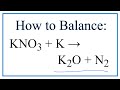 Balancing Chemical Equations Practice