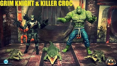McFarlane DC Multiverse Killer Croc & Grim Knight Dark Nights Metal 2 Pack Action Figure Review