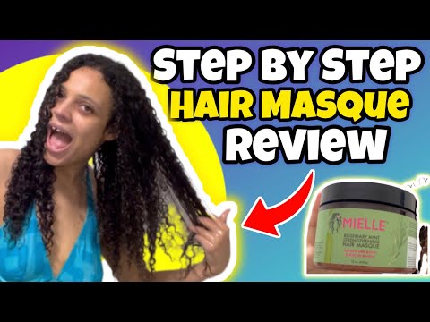 I Tried Mielle Organics Rosemary Mint Hair Masque | Curly Hair Products for Natural Hair