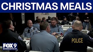 Serving up holiday meals for first responders on Christmas