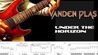 Vanden Plas - &quot;Under The Horizon&quot; (Guitar cover + tab)