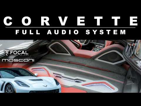 アニメ Corvette DEFNITY SOUND SYSTEM 2016 Chevy Corvette Full Audio Build Explained - IOTY Feature