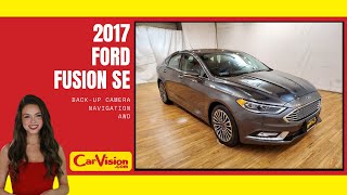 2017 Ford Fusion SE NAVIGATION BACK-UP CAMERA With Navigation & AWD | #288774