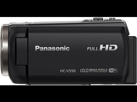 Panasonic HC-V550 Wi-Fi Camcorder  PART 1 Review