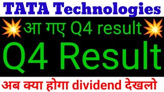TATA Technologies share latest news,hold or sell,analysis,tata tech share news,share target,Q4result