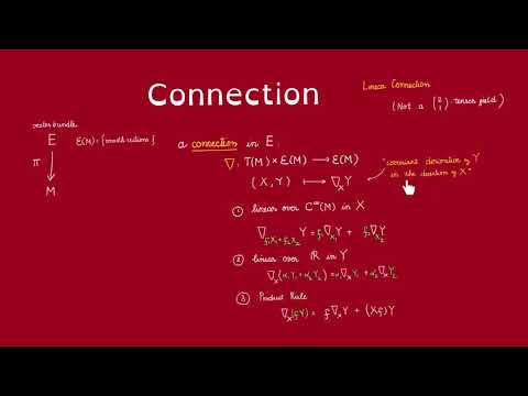 Geodesics (part 2) Definition of Connection