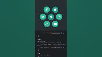 Menu button HTML | CSS #shorts