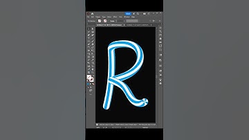 How to Make Candy Text Effect in Illustrator 2025 | #illustrator #tutorial #shorts