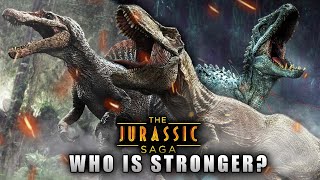 TOP 5 STRONGEST DINOSAURS FROM THE ‘JURASSIC’ FRANCHISE!