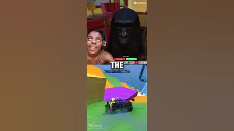 Ishowspeed meets a monkey in Roblox