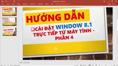 Hướng dẫn cài đặt Windows 8.1 trực tiếp từ máy tính – Hoài Nam Computer