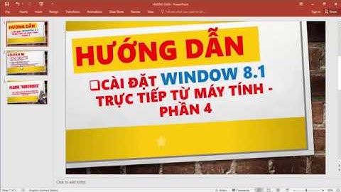 Hướng dẫn cài win 8 cho pc