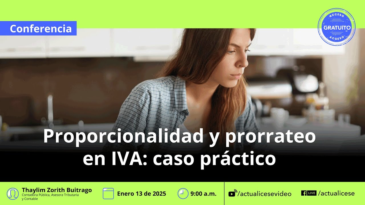 Proporcionalidad y prorrateo en IVA: caso práctico - YouTube