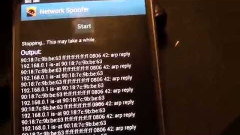 Network Spoofer, A LOL a minute ;)