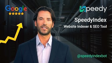 SpeedyIndex: Website Indexer & SEO Tool to Rank #1 on Google. FREE Link Indexing.