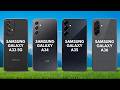 Samsung Galaxy A33 5g Vs Galaxy A34 Vs Galaxy A35 Vs Galaxy A36 | Specs Comparison