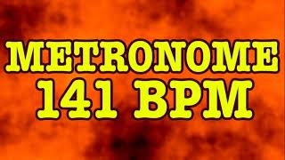 141 BPM Metronome - 10 Minute Metronome - 141BPM Click Track - 10 Minute Timer - Metrónomo 141