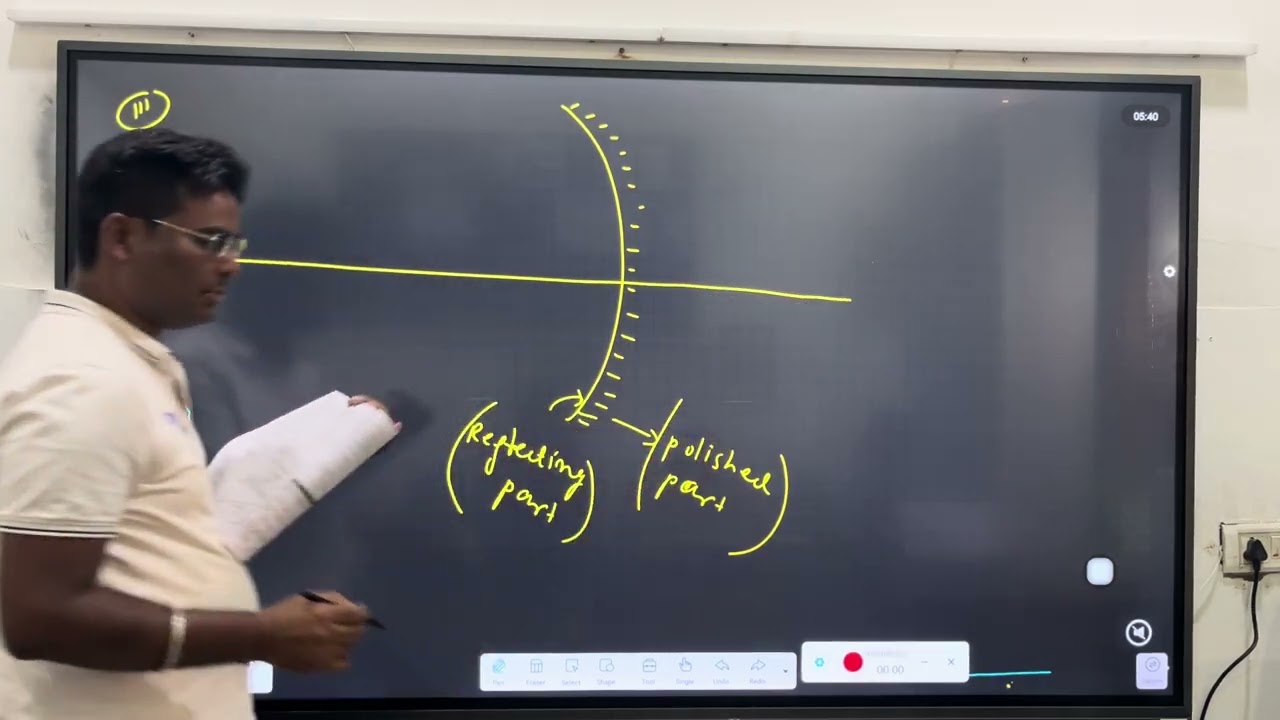 10 Cbse science past year paper solution of refractive index &reflectionnumericalsolvedby ManishSir