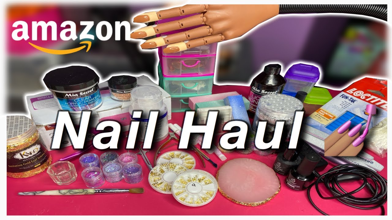Beginner amazon nail supply haul