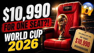 $10,990 for One Seat?! FIFA World Cup 2026 Ticket Controversy Explained