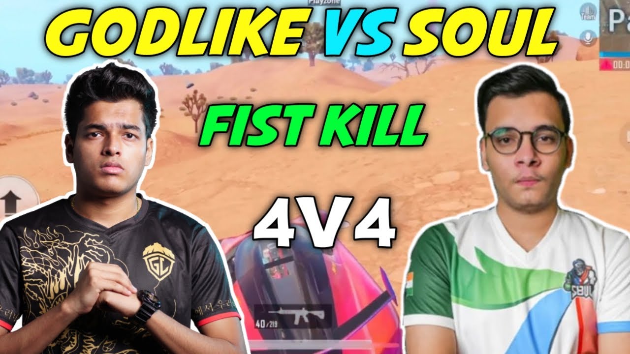 Godlike vs Soul 4v4 fight in t1 Scrims 🔥 Fist SAMSUNG,A3,A5,A6,A7,J2,J5 ...