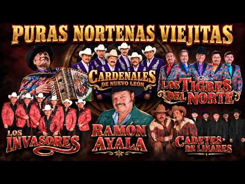 Puras Norteñas Viejitas Clásicas Mix - Los Tigres y Tucanes, Ramón Ayala, Invasores, Cardenales,...
