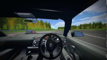 rFactor test physics