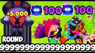 How far can you really go with Paragons and a Vengeful? Bloons TD 6