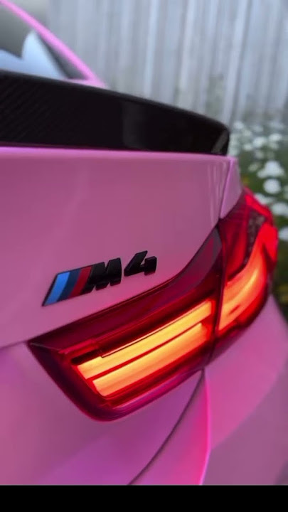 Pink BMW M4😍