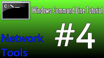 Windows Command Line Tutorial #4 - Network Tools