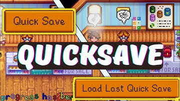 SAVE ANYTIME ANYWHERE!!! •||• STARDEW VALLEY MOD - ANDROID 1.6