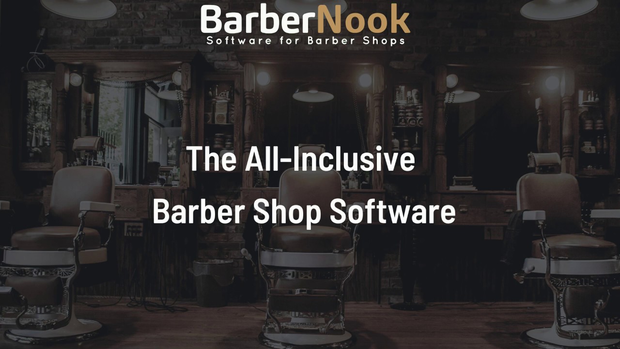 Barber Software - BarberNook - YouTube